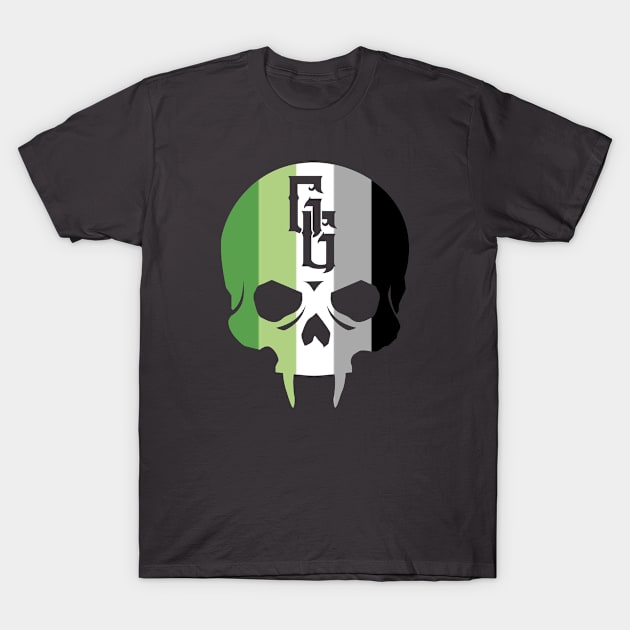 Aromantic Pride Gehenna T-Shirt by highcouncil@gehennagaming.com